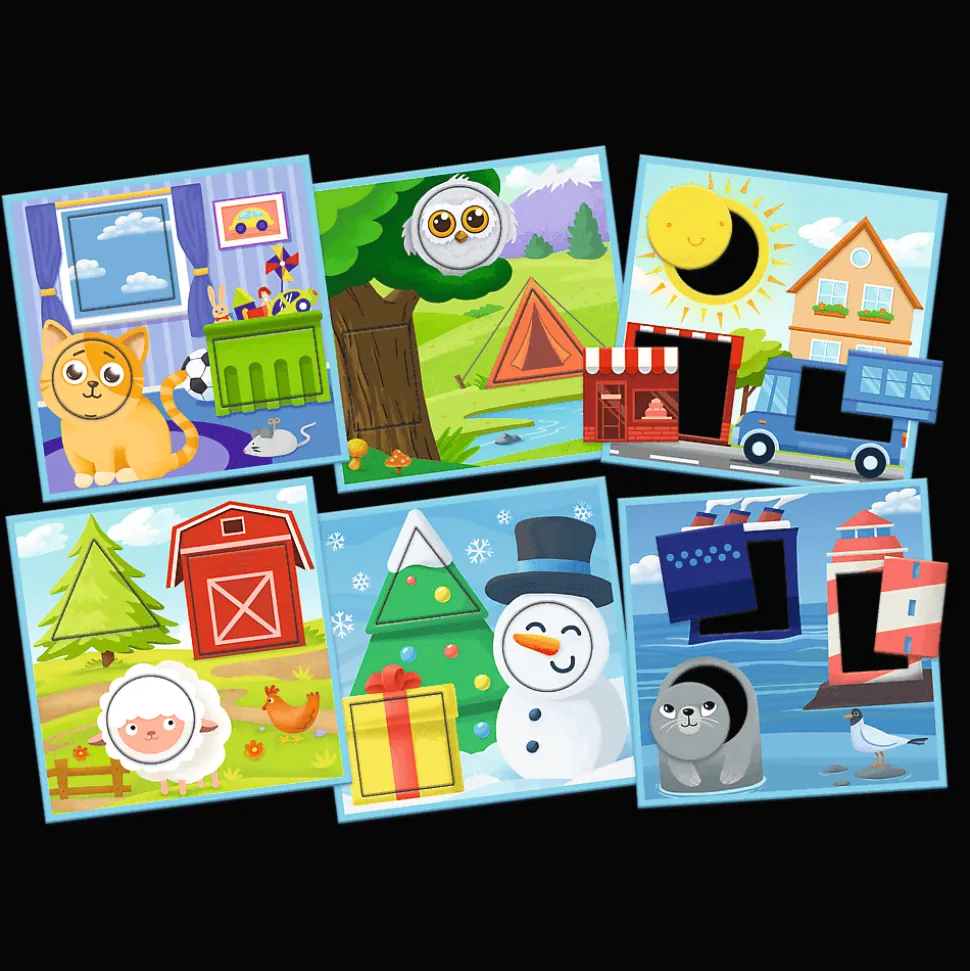 02904 "GRA- Kolory i kształty /ABC Malucha" / KAZSTUDIO SA Rodzina Treflików FSC Mix 70%