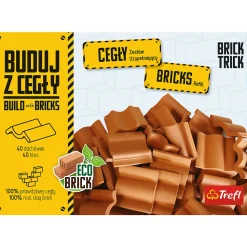 Brick Trick cegły dachówki 40 sztuk