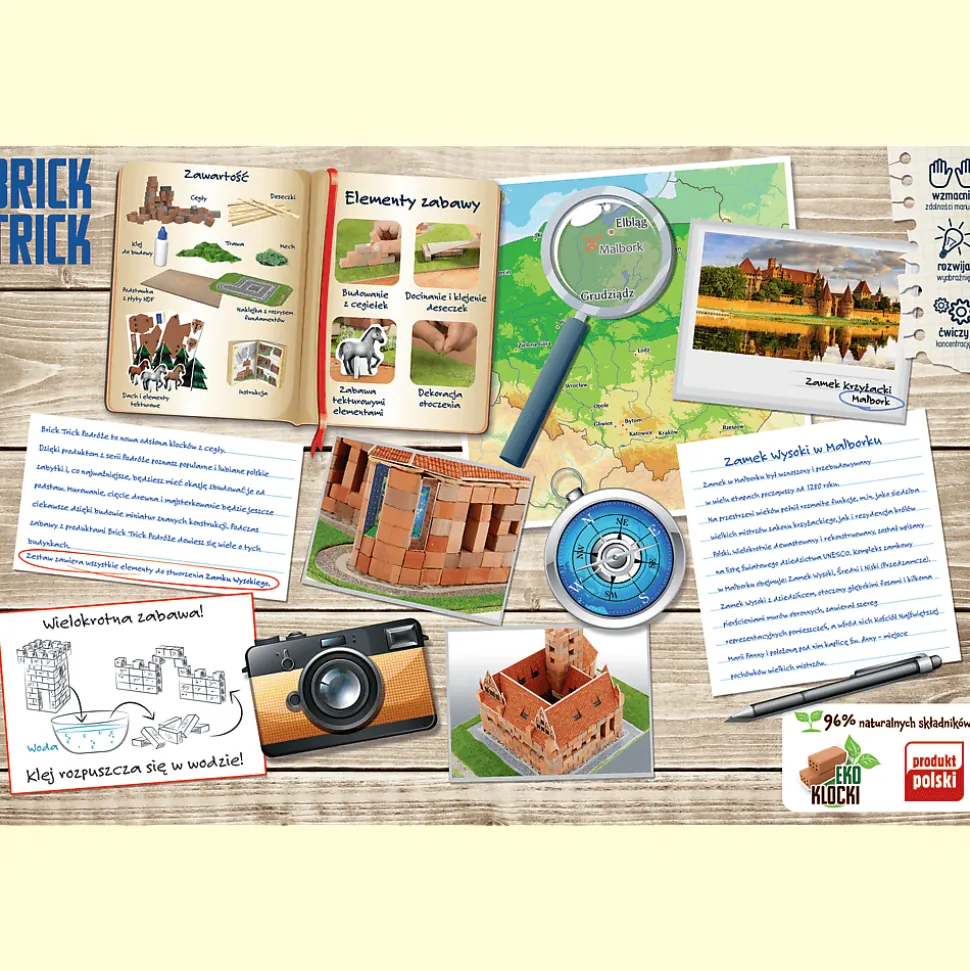 Brick Trick Podróże - Malbork