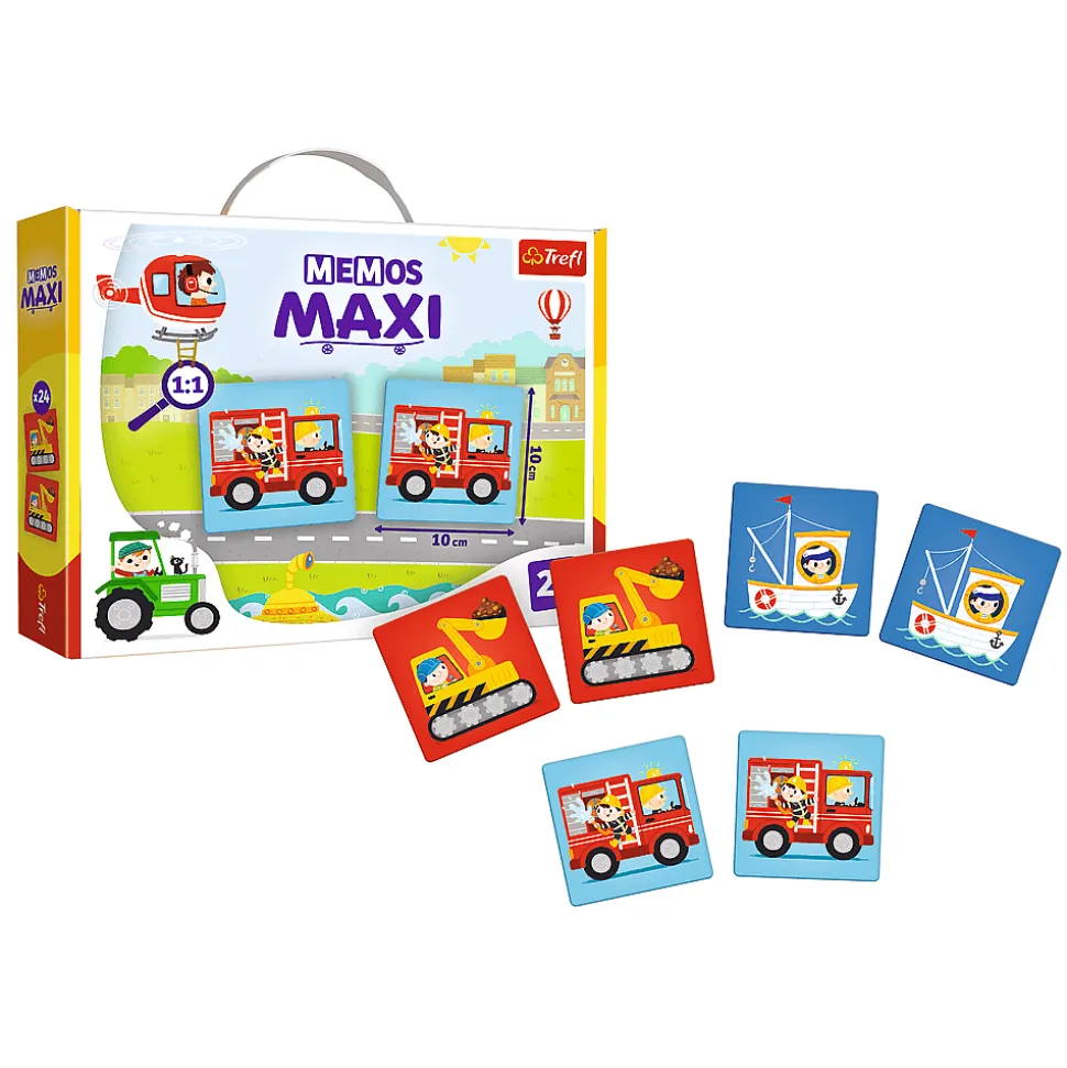 Gra - Memos Maxi Pojazdy