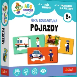 Gra dla dzieci ABC Malucha, Pojazdy