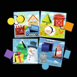 Gra dla dzieci Kolory i kształty ABC Malucha