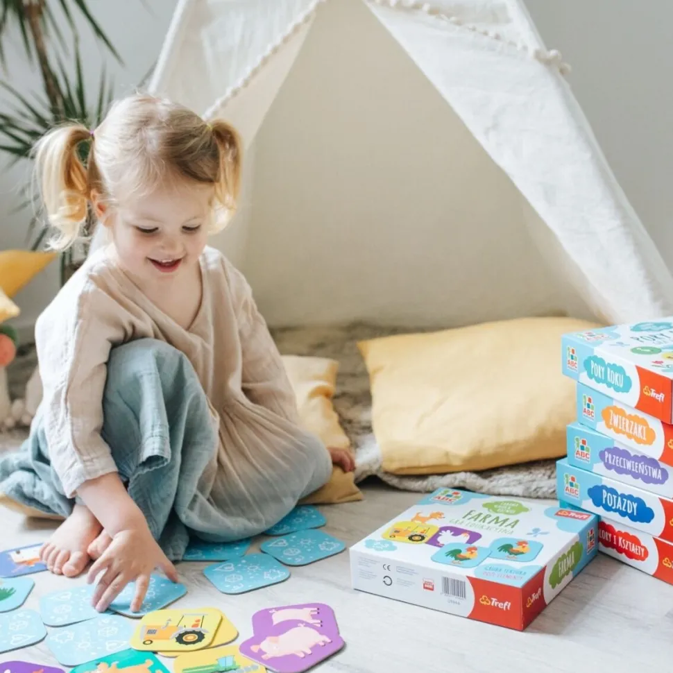 Gra dla dzieci Kolory i kształty ABC Malucha