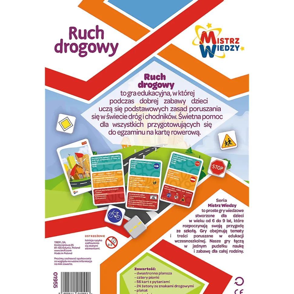 Gra dla dzieci Ruch drogowy Mistrz Wiedzy