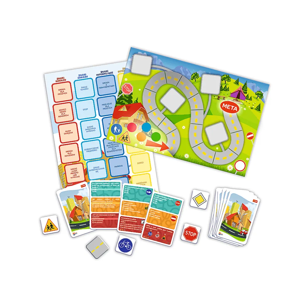 Gra dla dzieci Ruch drogowy Mistrz Wiedzy