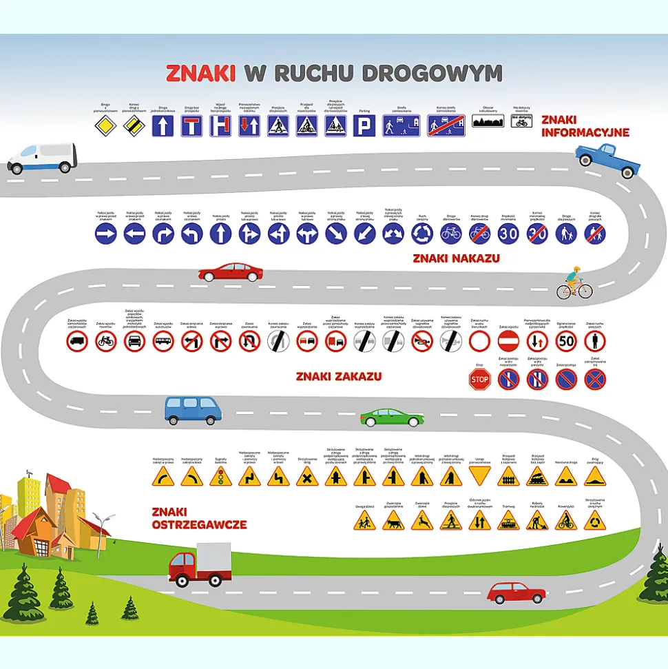 Gra dla dzieci Ruch drogowy Mistrz Wiedzy