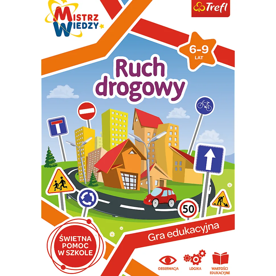 Gra dla dzieci Ruch drogowy Mistrz Wiedzy