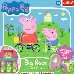 Gra dla dzieci Wielki wyścig Peppa