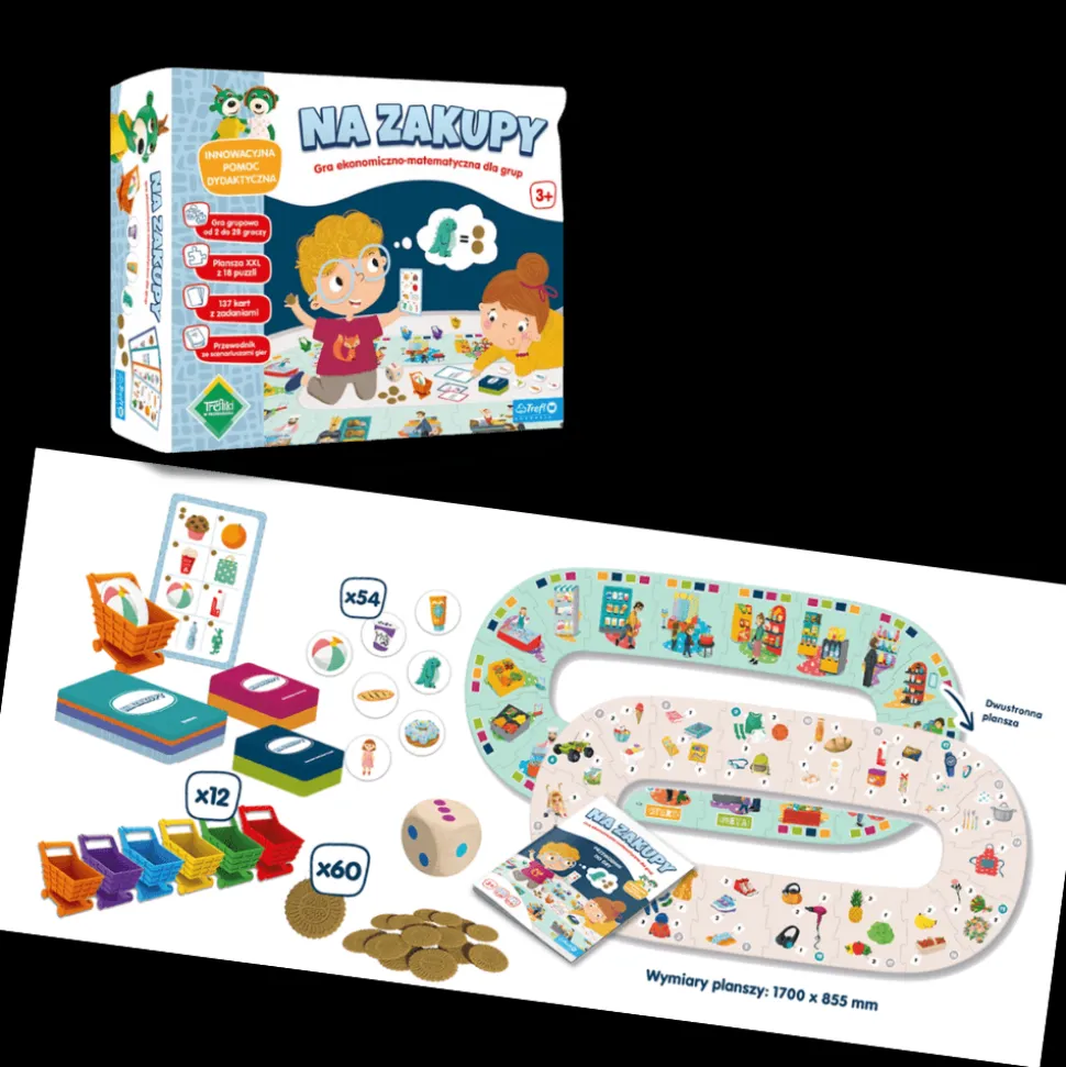 Gra edukacyjna ekonomiczno-matematyczna dla grupy Na zakupy, Rodzina Treflików