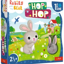 Gra planszowa Hop Hop! Bobaski i Miś