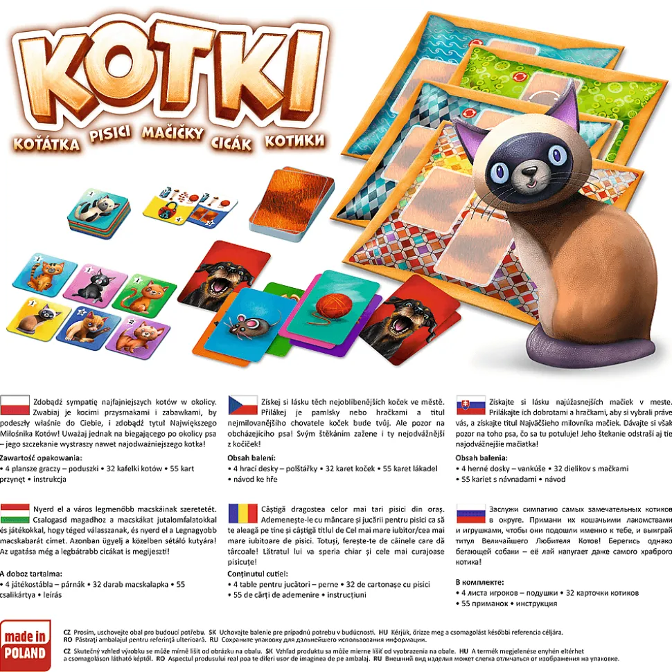 Gra planszowa Kotki