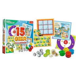 Gra planszowa Rodzina Treflików Kalejdoskop 15 gier Trefliki