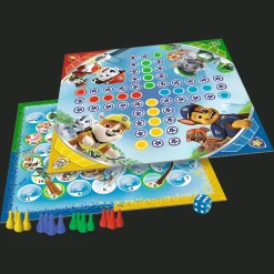 Gra planszowa 2w1 Chińczyk Psi Patrol