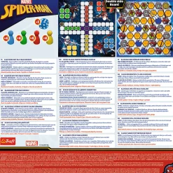 Gra planszowa 2w1 Chińczyk, Węże i drabiny Spider-Man