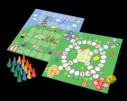 Gra planszowa 2w1 Chińczyk Węże i drabiny Peppa