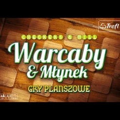 Gra planszowa Warcaby i Młynek