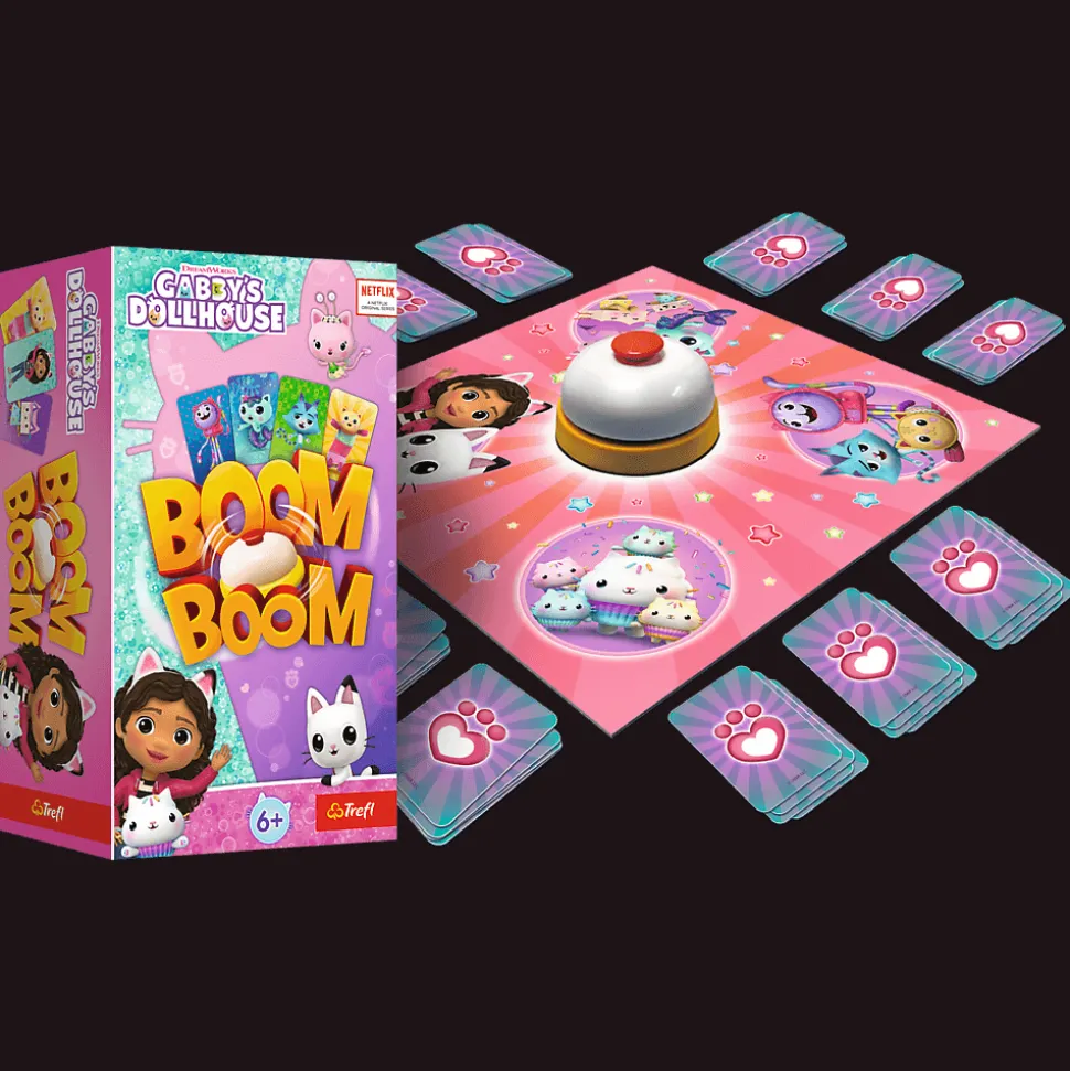 Gra rodzinna Boom Boom Koci Domek Gabi