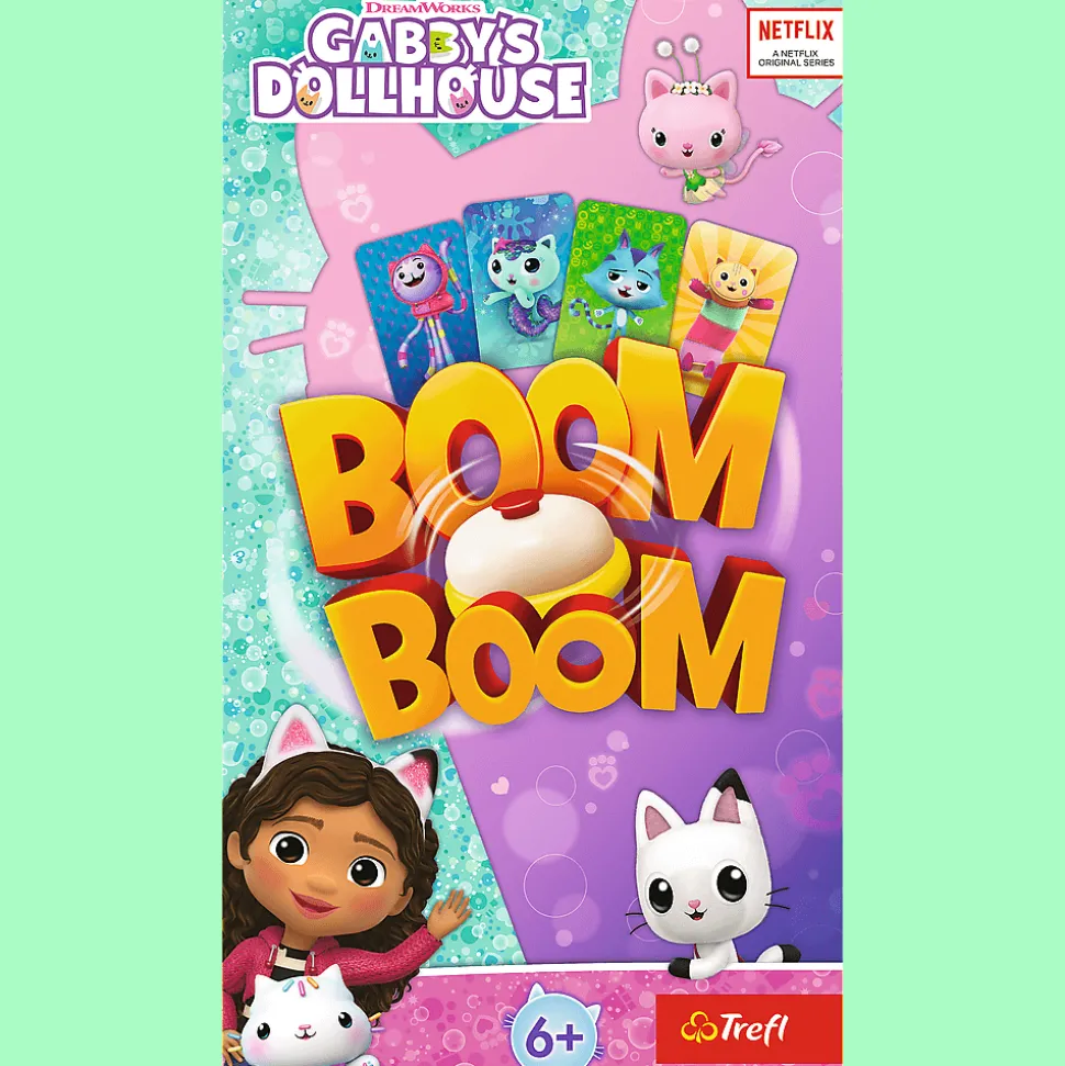 Gra rodzinna Boom Boom Koci Domek Gabi