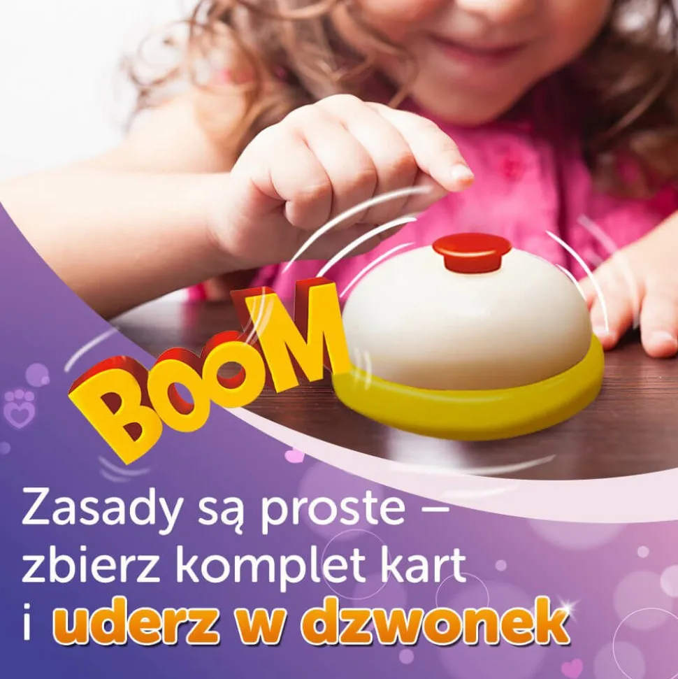 Gra rodzinna Boom Boom Koci Domek Gabi