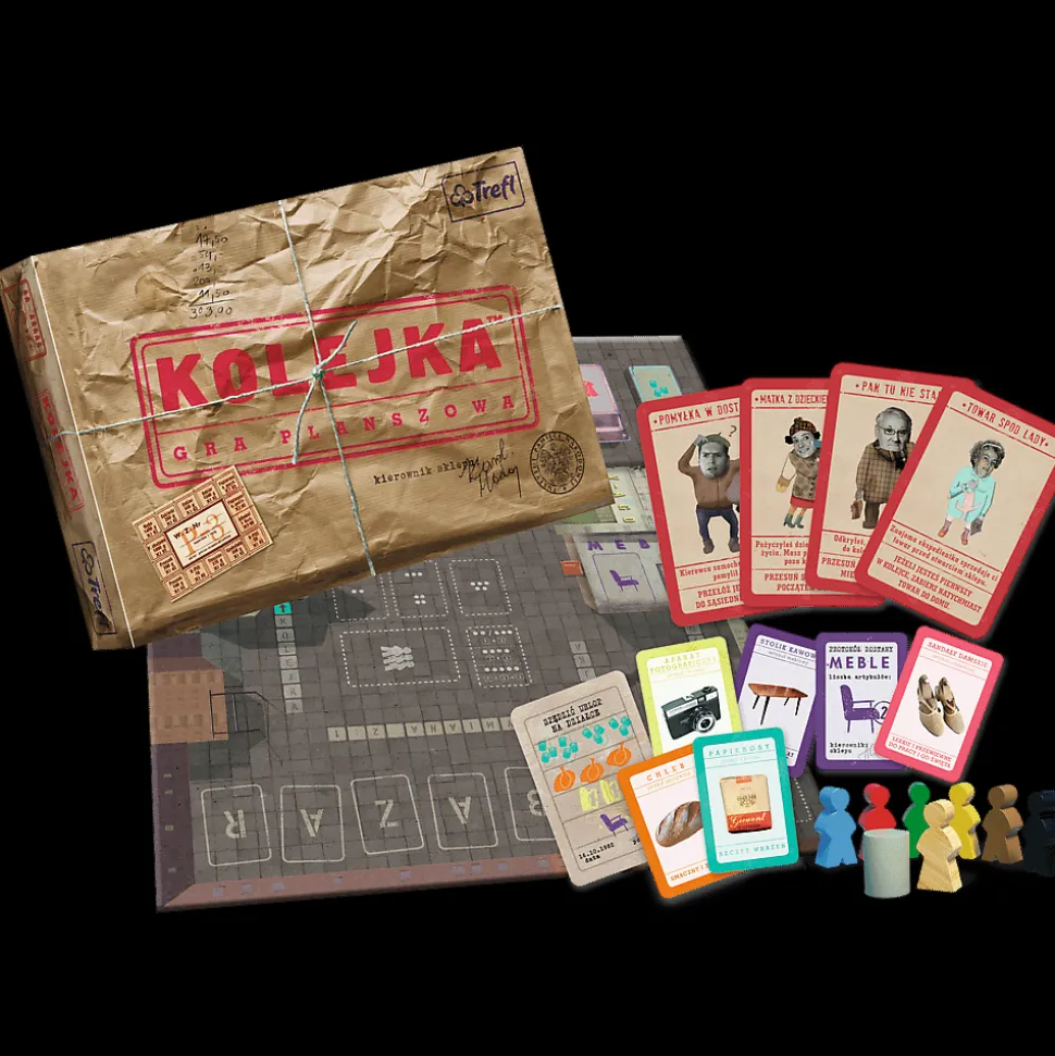 Gra rodzinna Kolejka
