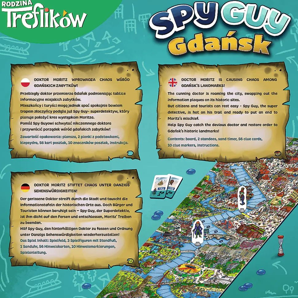 Gra rodzinna Spy Guy Gdańsk, Rodzina Treflików