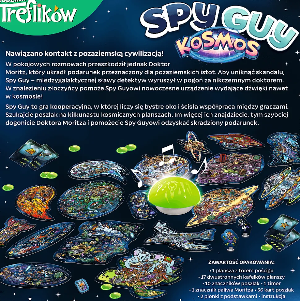 Gra Rodzinna Spy Guy Kosmos
