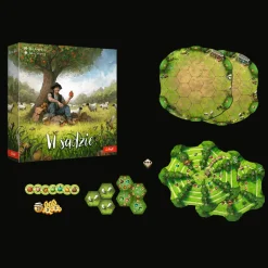 Gra rodzinna, W sadzie