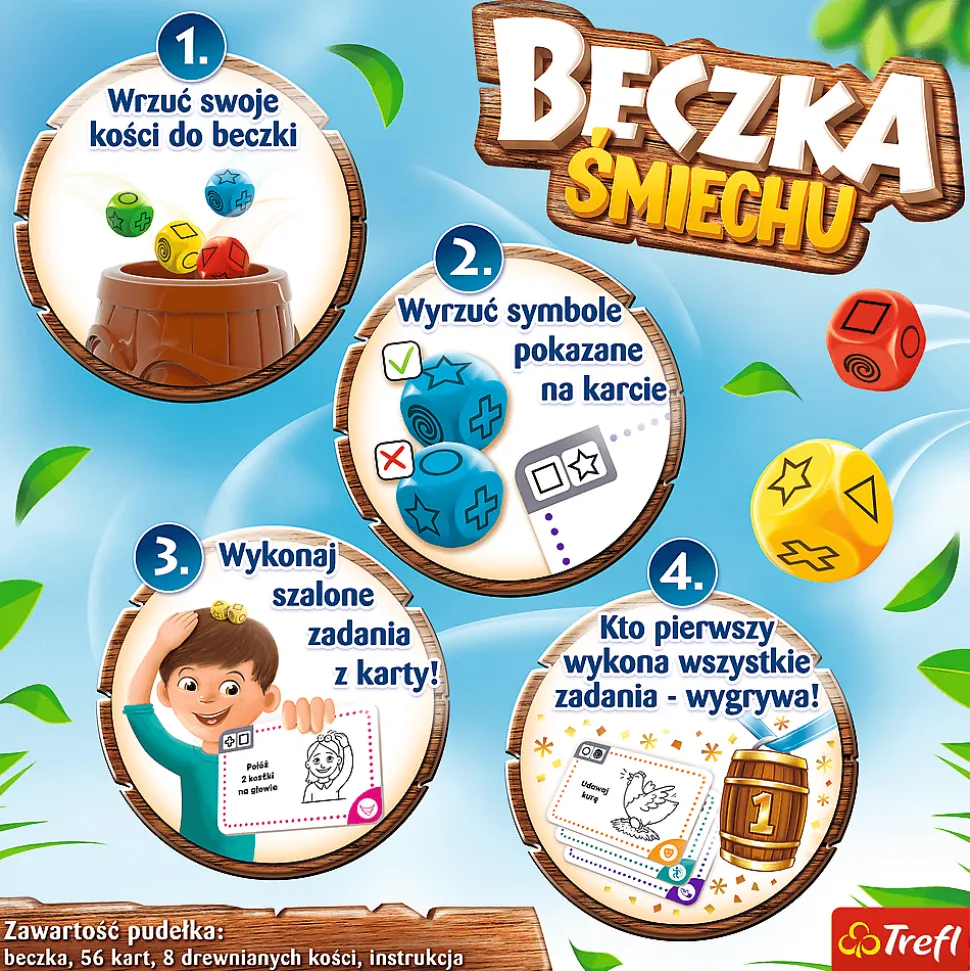 Gra zręcznościowa Beczka śmiechu