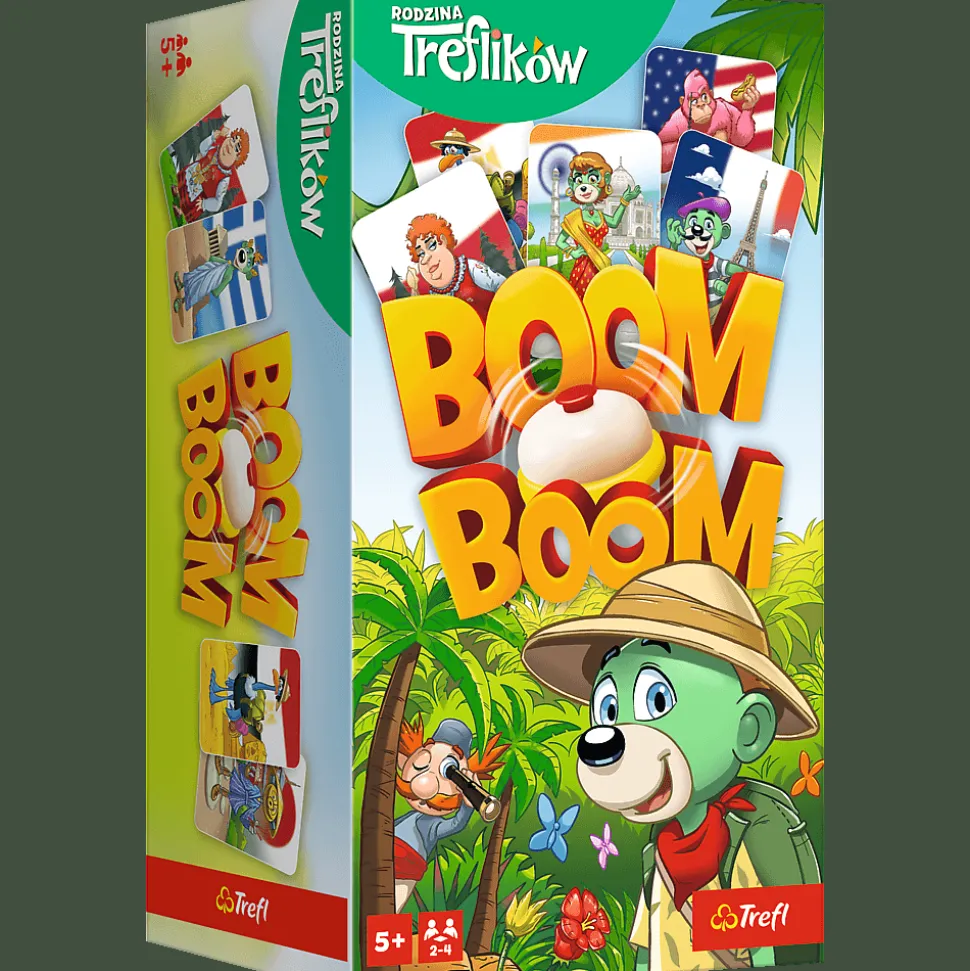Gra zręcznościowa Boom Boom Rodzina Treflików