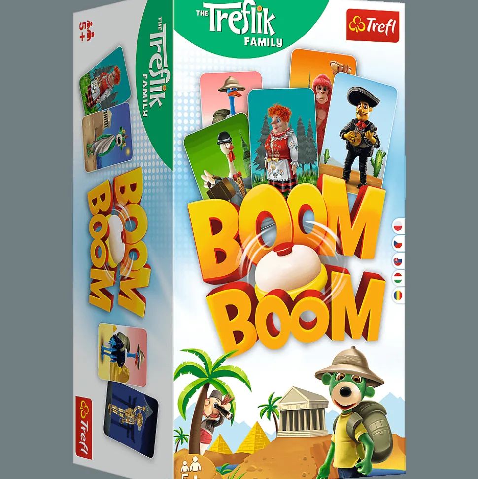 Gra zręcznościowa Boom Boom Rodzina Treflików