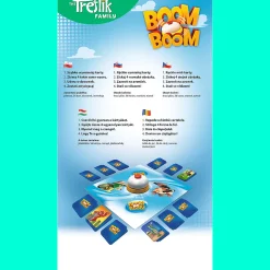 Gra zręcznościowa Boom Boom Rodzina Treflików