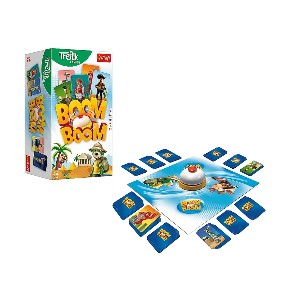Gra zręcznościowa Boom Boom Rodzina Treflików