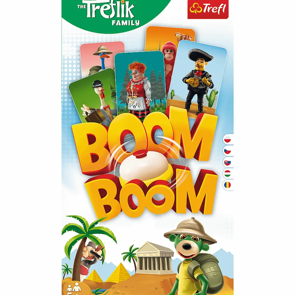 Gra zręcznościowa Boom Boom Rodzina Treflików