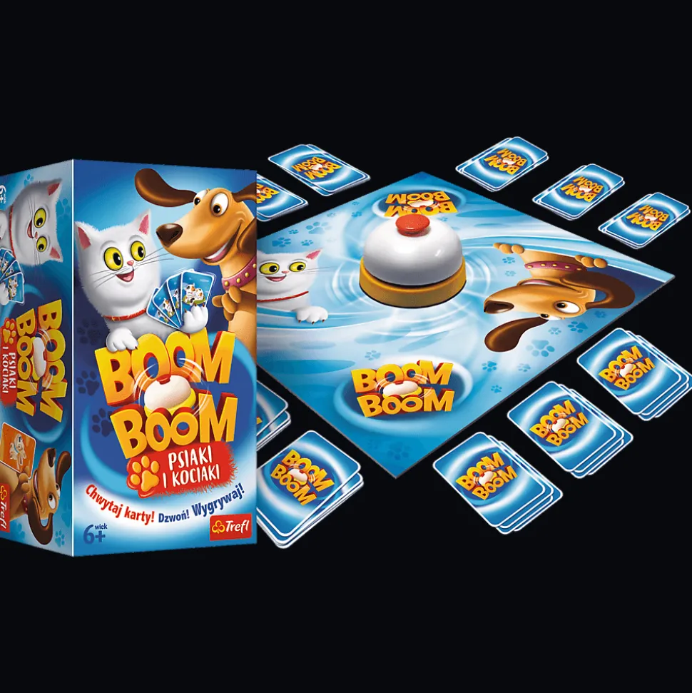 Gra zręcznościowa Boom Boom Psiaki i Kociaki