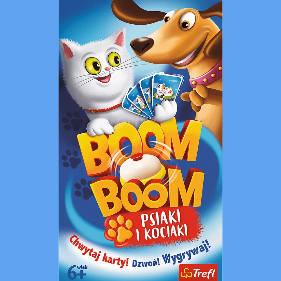 Gra zręcznościowa Boom Boom Psiaki i Kociaki