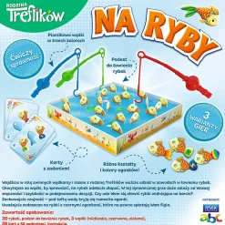 Gra zręcznościowa Na Ryby Rodzina Treflików