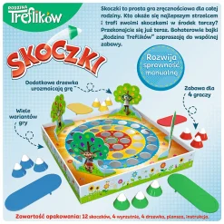 Gra zręcznościowa Skoczki Rodzina Treflików