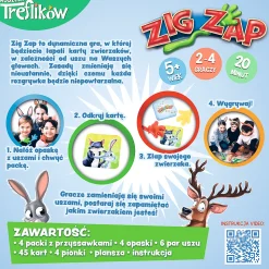 Gra zręcznościowa Zig Zap, Rodzina Treflików