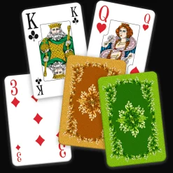 Karty standardowe 55 listków Classic Senior