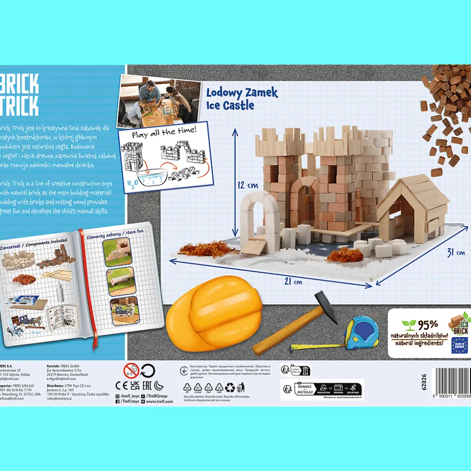 Klocki ceramiczne, Brick Trick - Lodowy Zamek