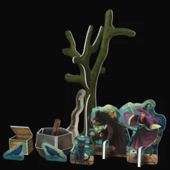 Klocki ceramiczne Brick Trick Halloween - Chatka na moczarach