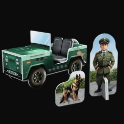 Klocki ceramiczne Brick Trick Moro - Baza wojskowa