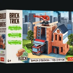 Klocki ceramiczne Brick Trick - Remiza Strażacaka / Fire-station