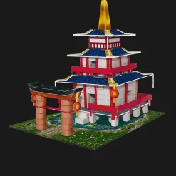 Klocki ceramiczne Brick Trick Travel - Pagoda