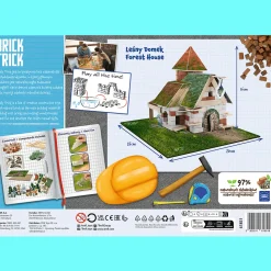 Klocki ceramiczne Brick Trick - Leśny domek / Forest house
