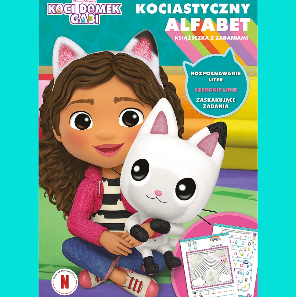 Koci Domek Gabi. Kociastyczny alfabet