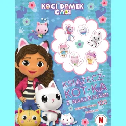 Koci Domek Gabi. Książecz-kot-ka z naklejkami