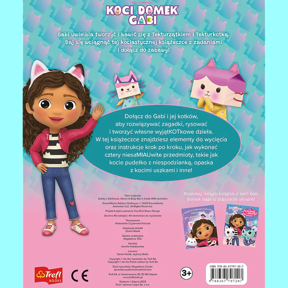 Koci Domek Gabi. Mruczące zadanka Tekturkotki i Tekturzątka