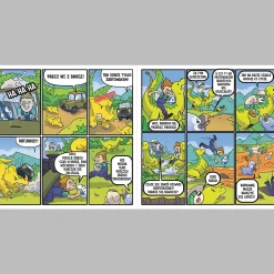 Komiks Spy Guy, Dinozaury