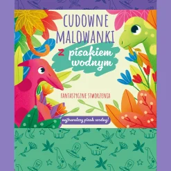Książka aktywizująca Fantastyczne stworzenia. Cudowne malowanki z pisakiem wodnym